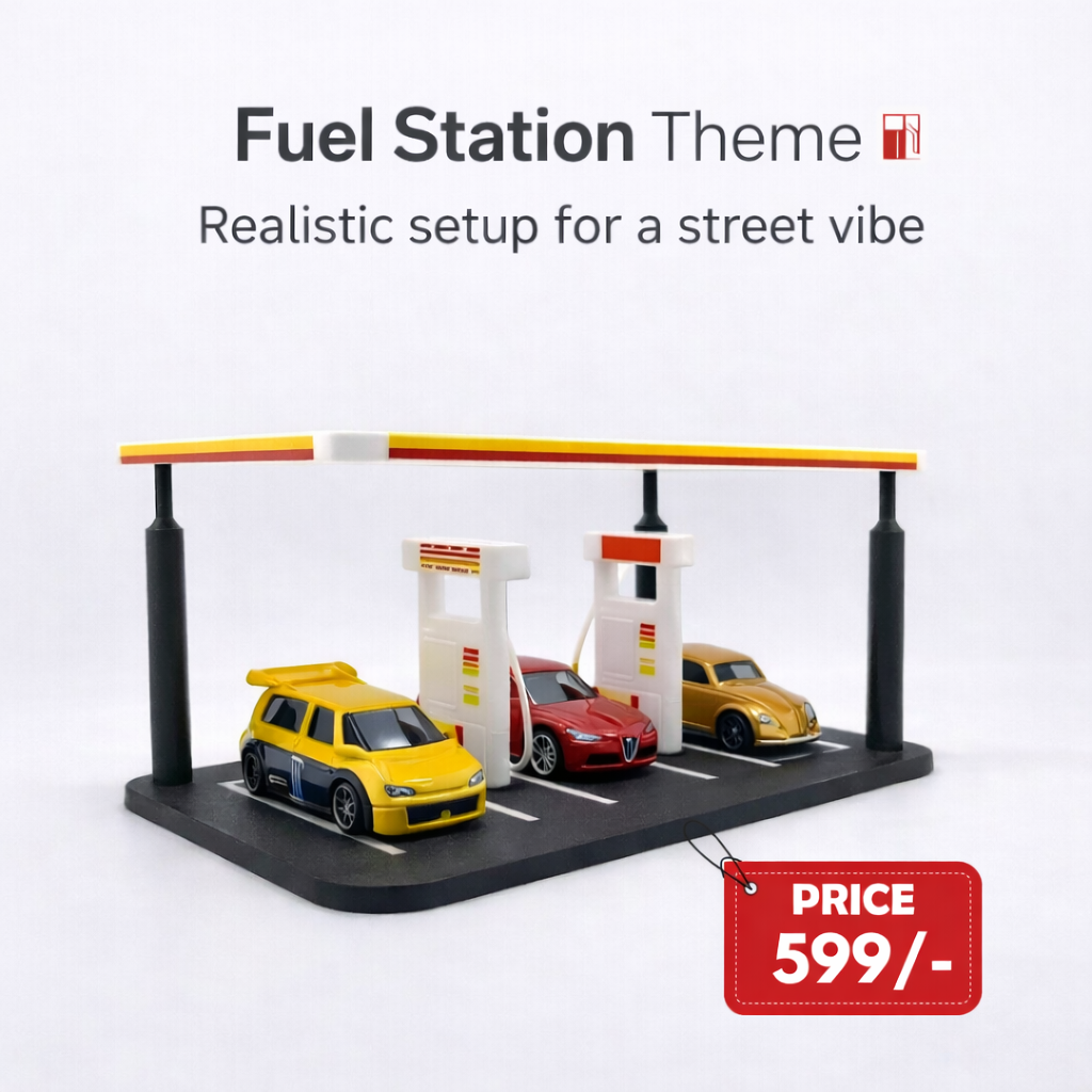 Fuel Station Hot Wheels Stand