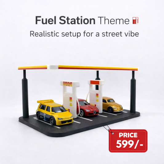 Fuel Station Hot Wheels Stand