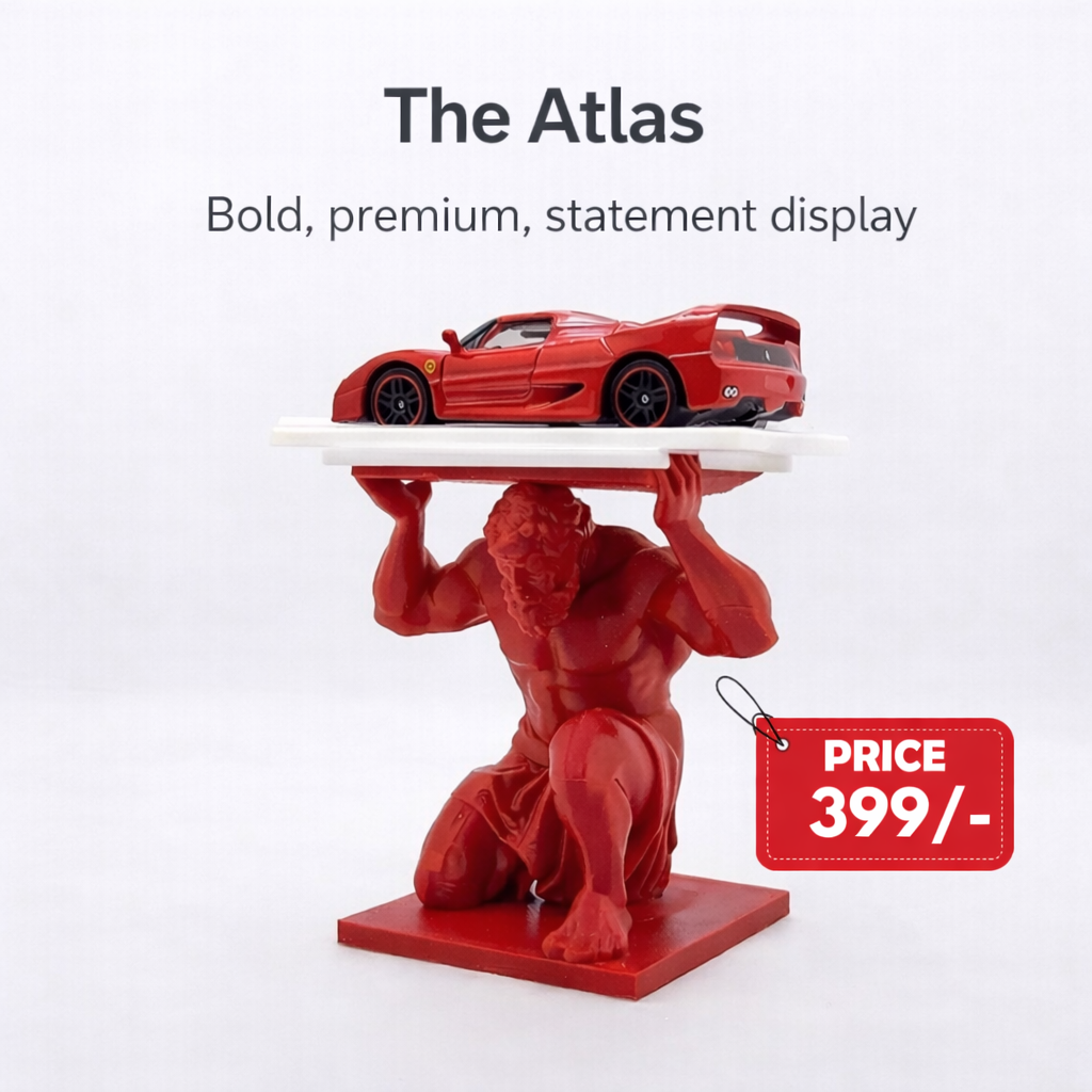 Greek God Hot Wheels Stand