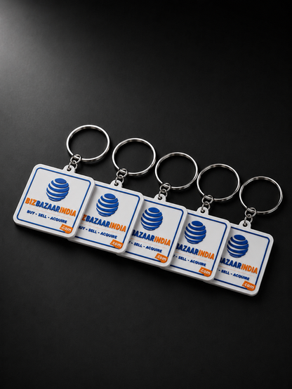 Custom 3D Printed Branded keychains (50 pcs)