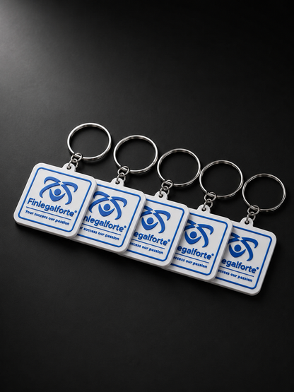 Custom 3D Printed Branded keychains (50 pcs)