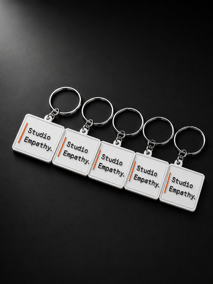 Custom 3D Printed Branded keychains (50 pcs)